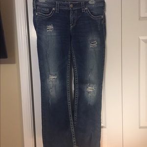 Silver Pioneer Jeans